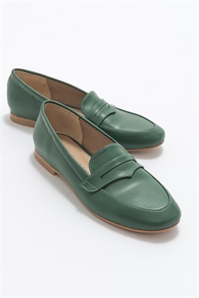 ALEGRA Yeşil Loafer Kadın Ayakkabı