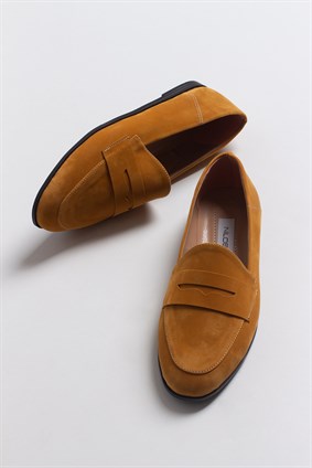 ARIA Mustard Loafer Casual