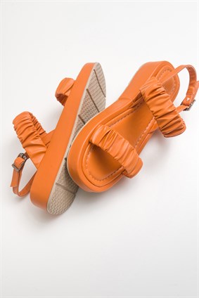 BRIDE Orange Sandals