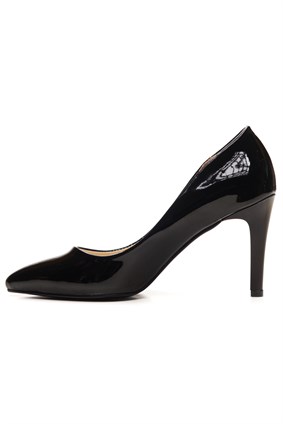 DRESS Black Rugan Stiletto Bayan Topuklu Ayakkabı