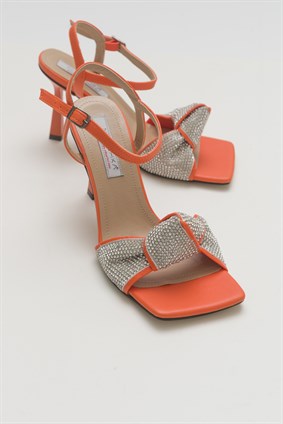 GLITTER Orange Sandals