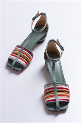 MARINELLA Multi Mint Sandals