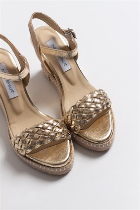 ODESSA Gold Hand Made Sandals
