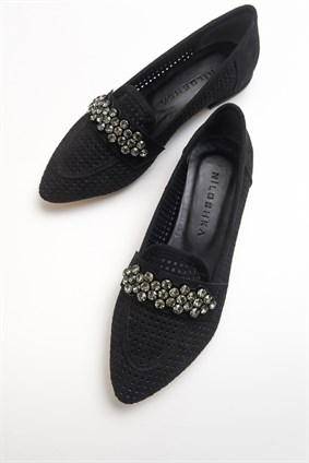 OWEN Black Suede Casual Shoes