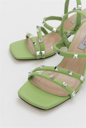 ZOE Green Sandals