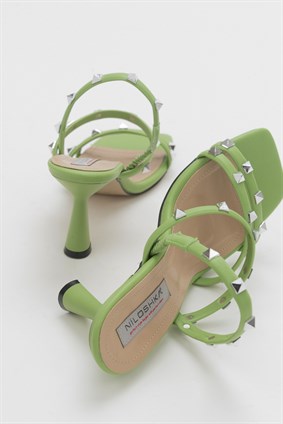 ZOE Green Sandals